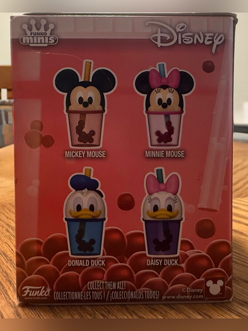 Funko Minis Disney Mickey & Minnie Mouse Vinyl Figures Ice Cream Set of 2 NIB - Picture 4 of 6